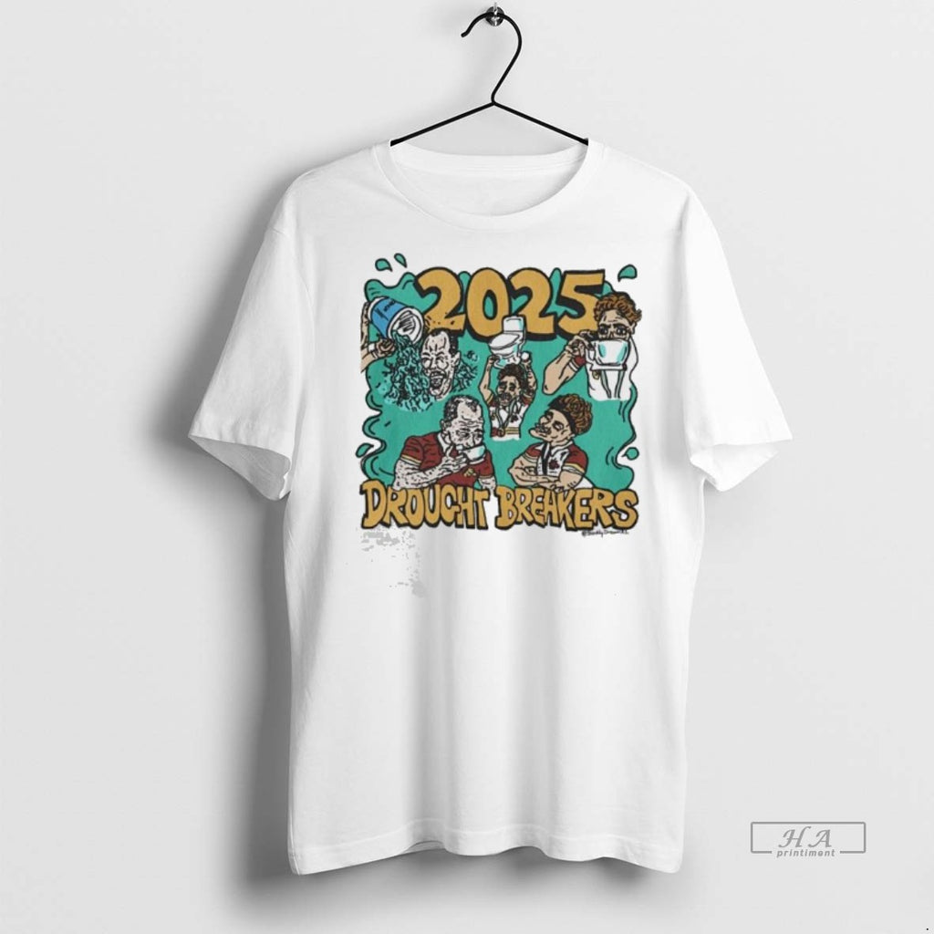 Official Trendy Drought Breakers 2025 Badly Drawn Rugby League Tee Sweater