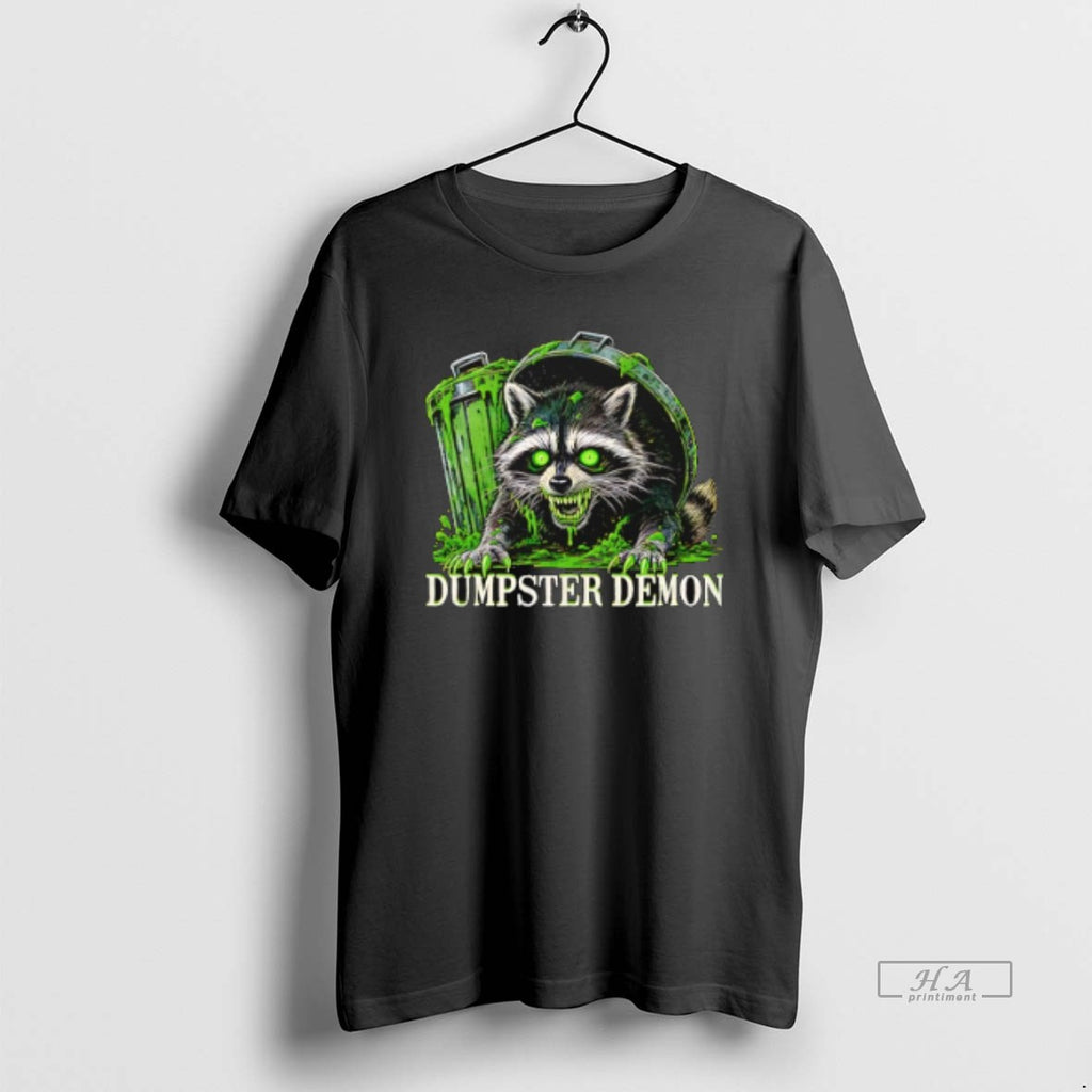 Official Trendy Dumpster Demon Raccoon Halloween