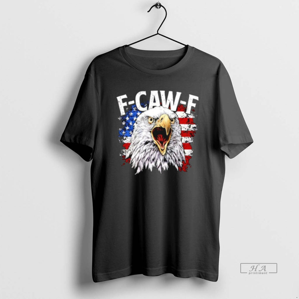 Official Trendy Eagle American Flag F Caw F