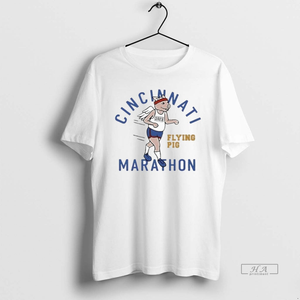 Official Trendy Flying Pig Marathon Running Cincinnati