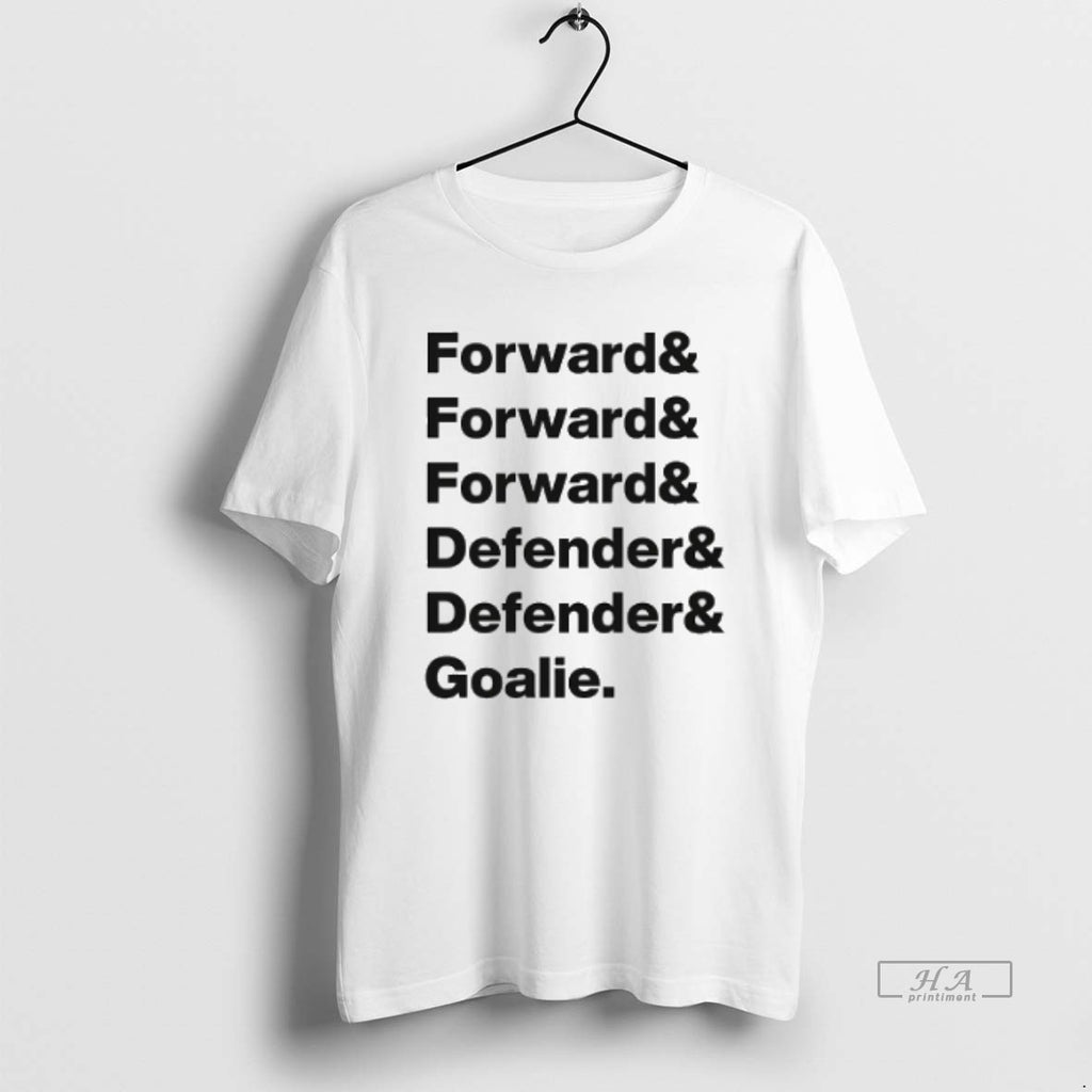 Official Trendy Forward Defender Goalie