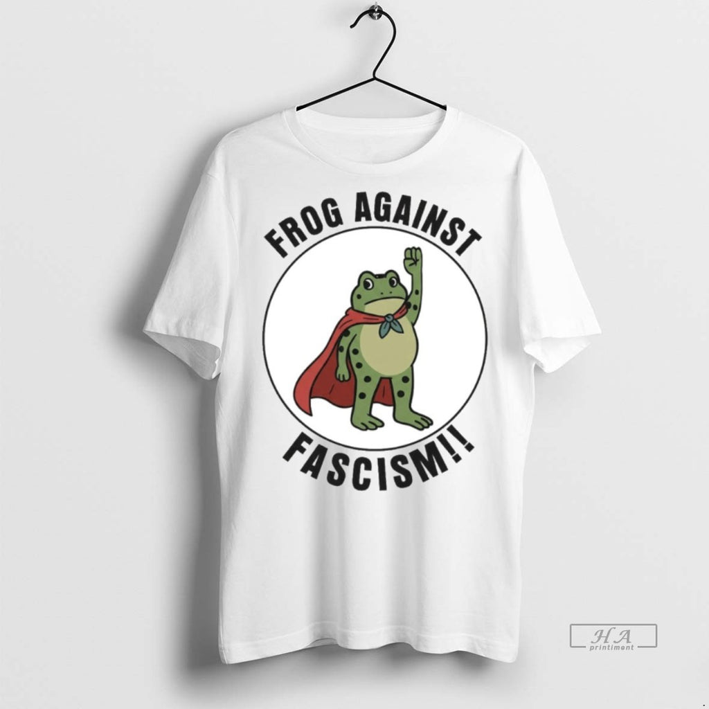 Official Trendy Frog Against Fascism Tee Sweater