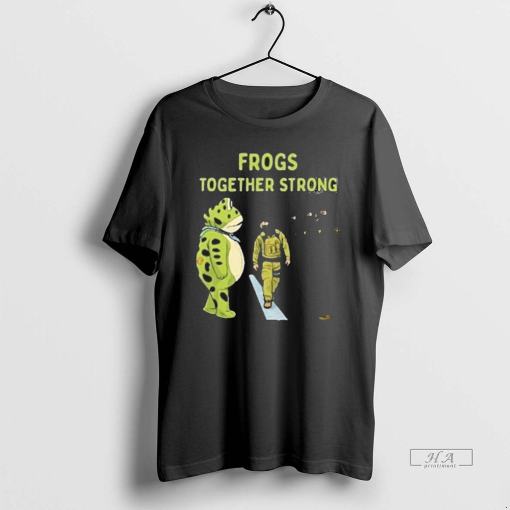 Official Trendy Frog Protest Frogs Together Strong 2025