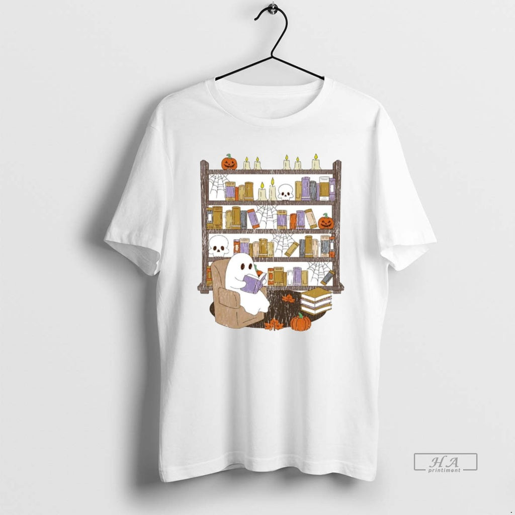 Official Trendy Ghost Library Spiderweb Halloween