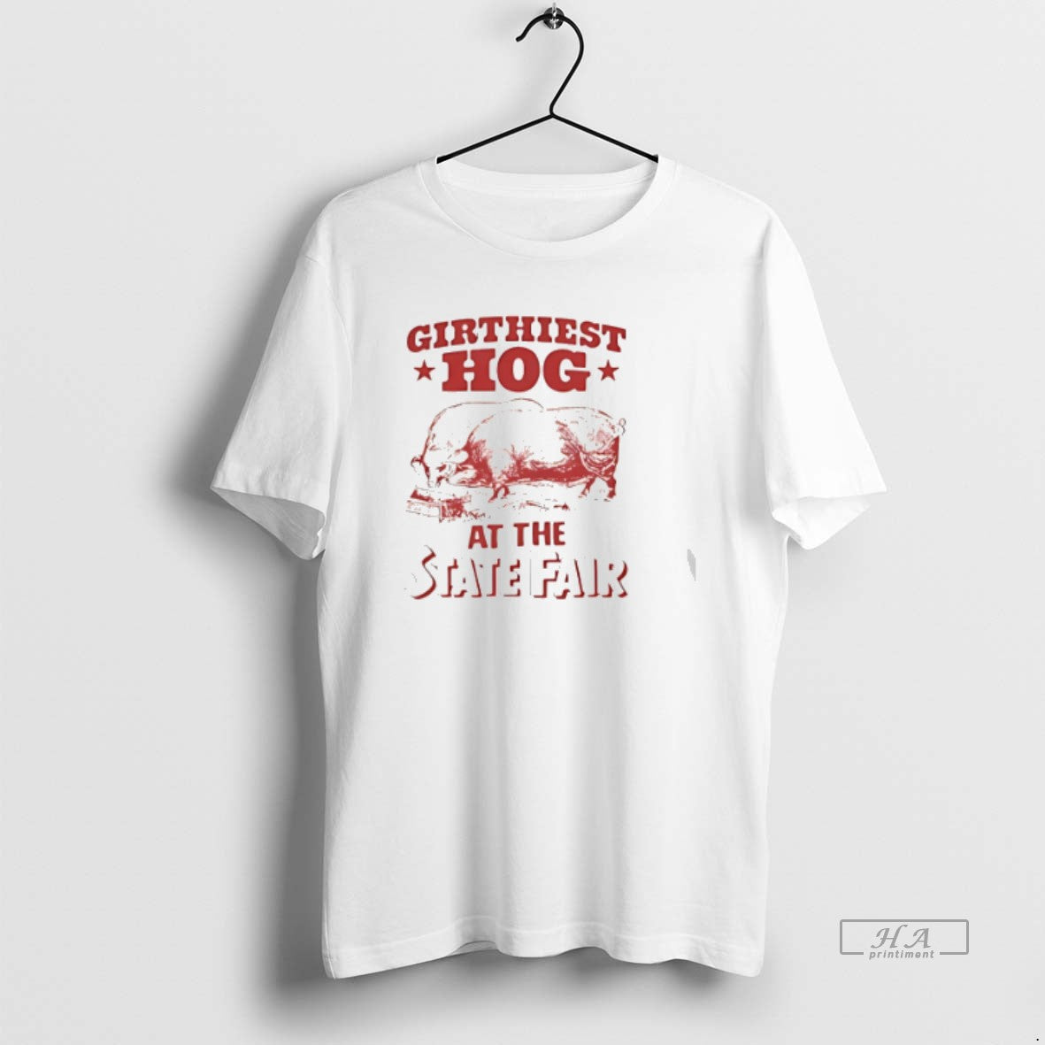 Official Trendy Girthiest Hog At The State Fair