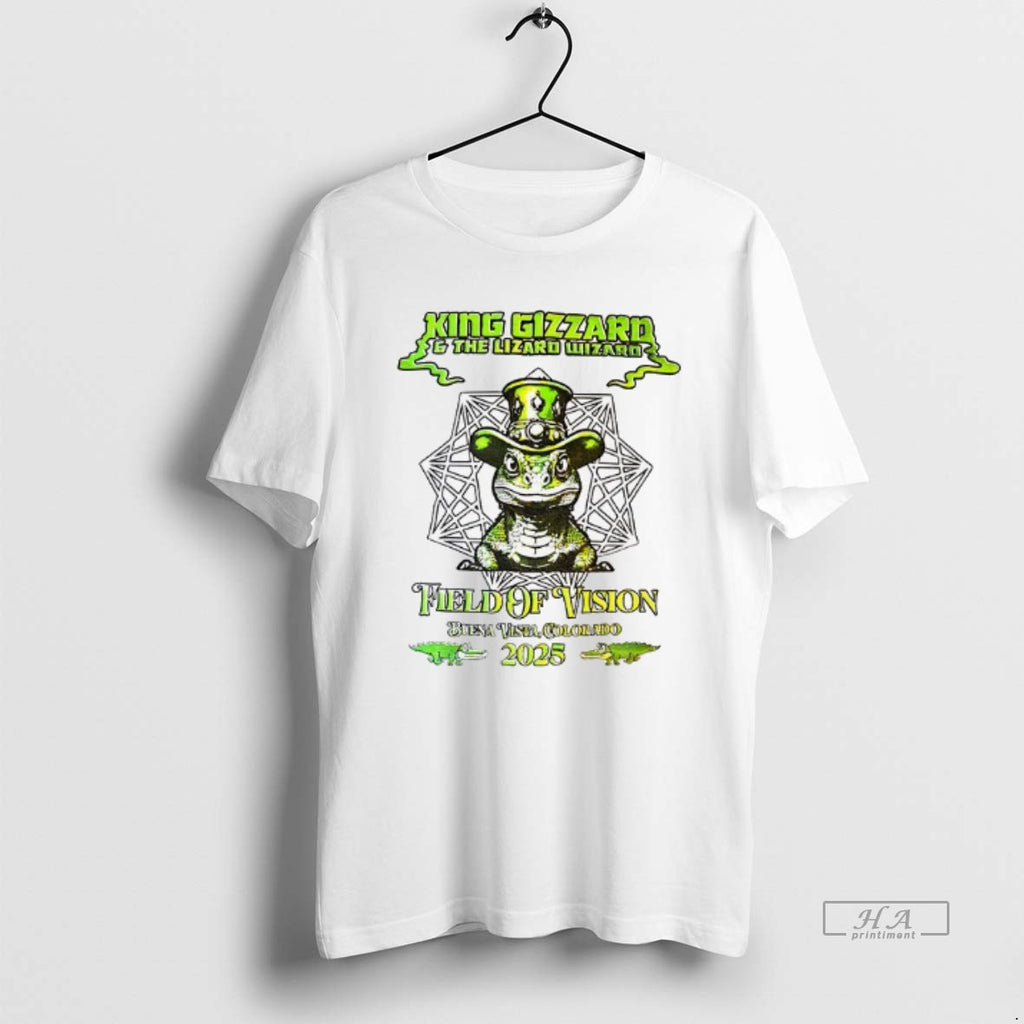 Official Trendy Gizzard And The Lizard Wizard Field Of Vision Meadow Creek Buena Vista Colorado