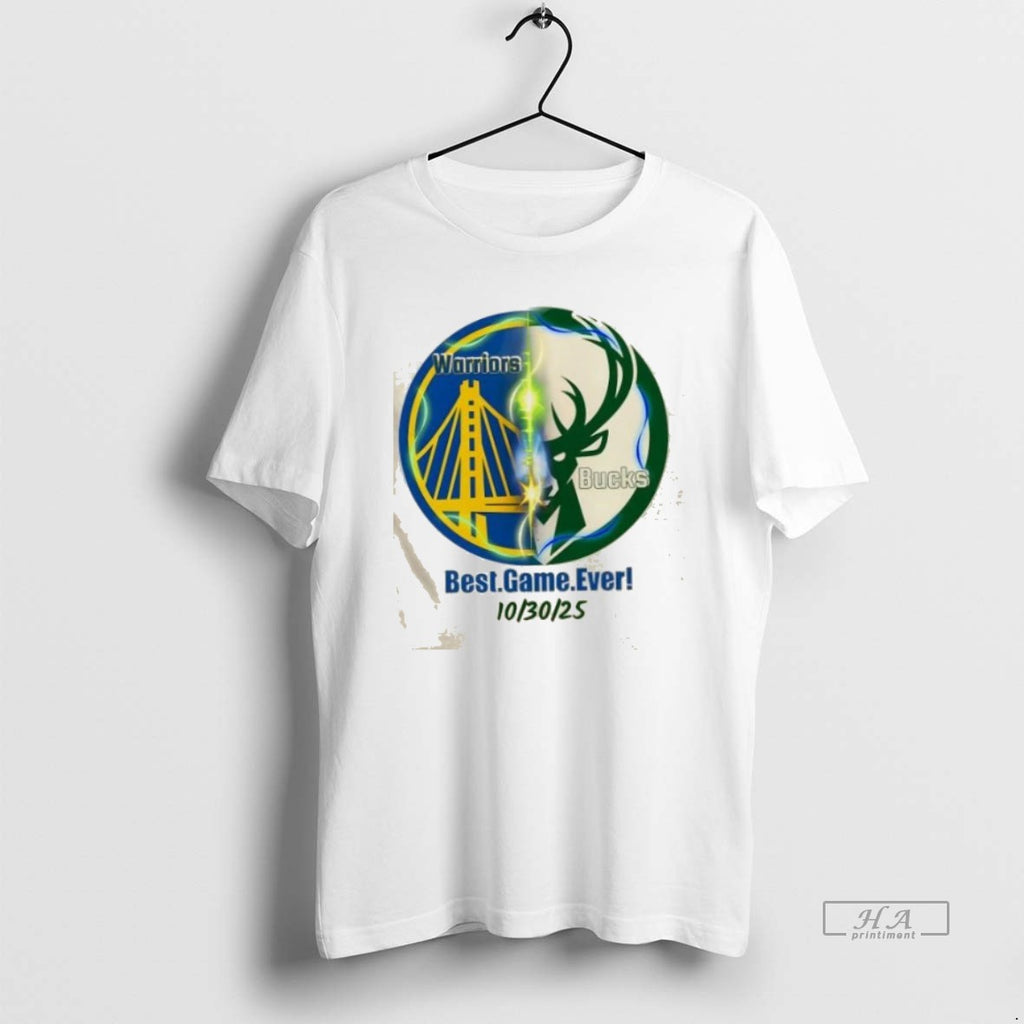Official Trendy Golden State Warriors Vs Milwaukee Bucks Best Game Ever 10 30