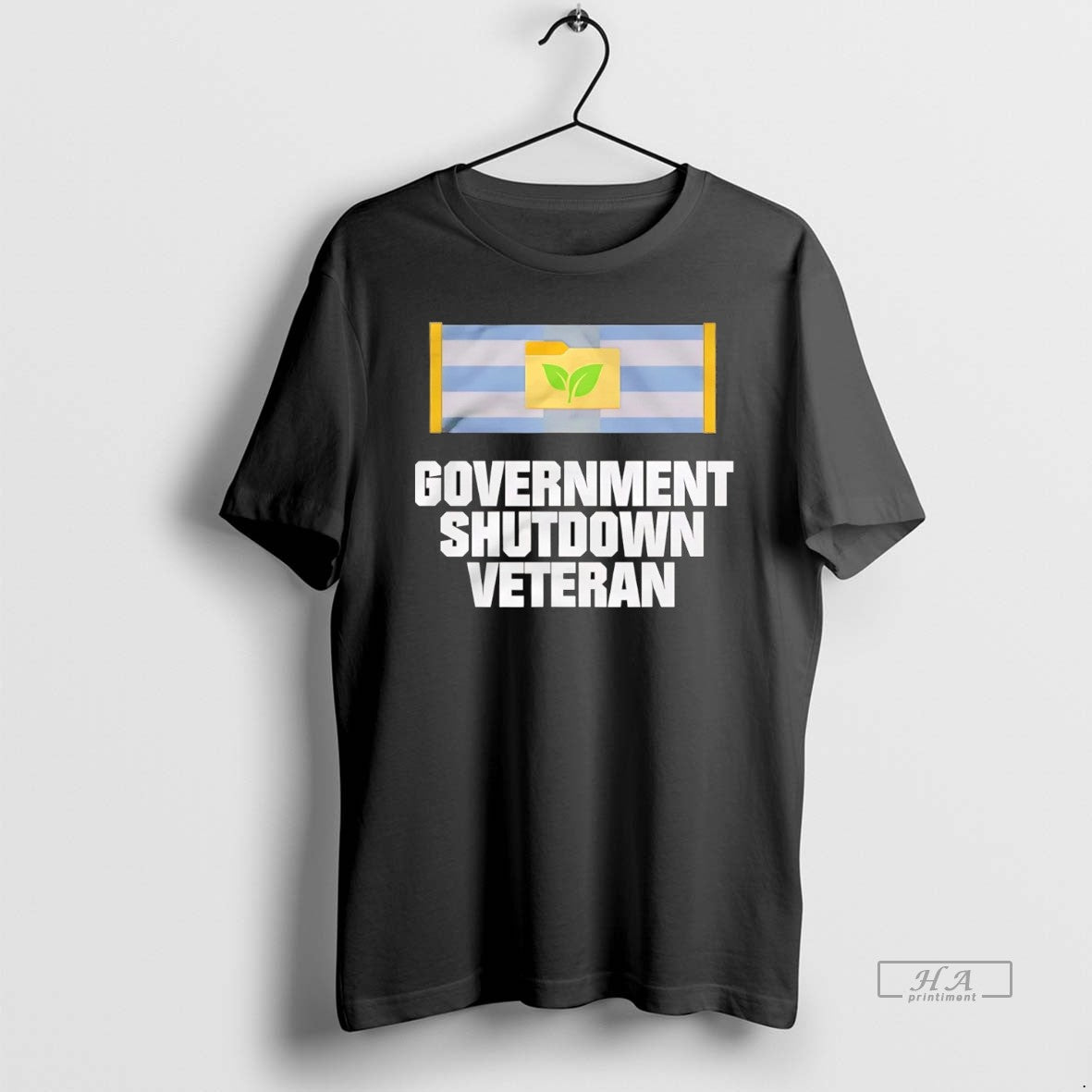 Official Trendy Government Shutdown Veteran Ribbon