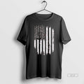 Official Trendy Grunge Usa Flag