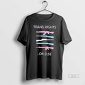 Official Trendy Guns Trans Rights Or Else Lgbt