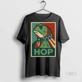 Official Trendy Hop Portland Frog Protest Tee Sweater