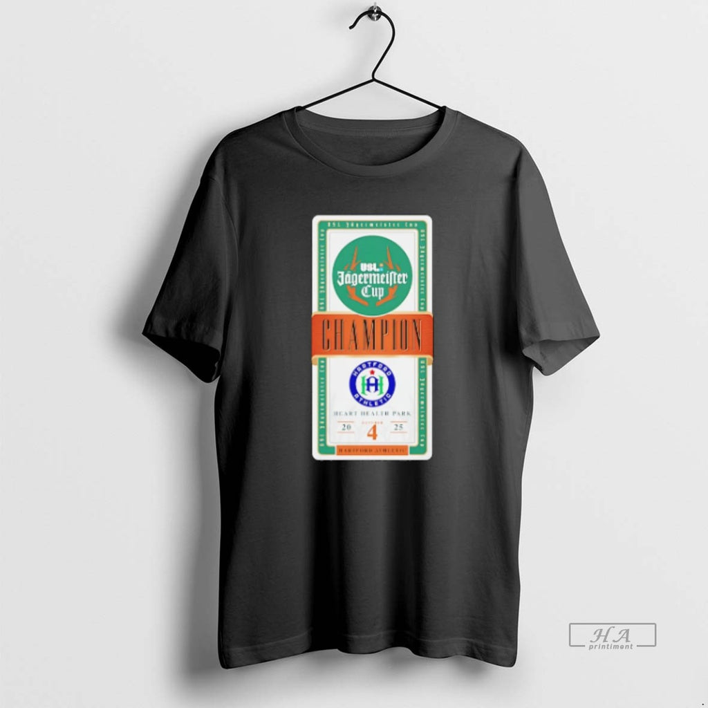 Official Trendy Hartford Athletic 2025 Usl Fagermeilter Cup Champion Heart Health Park