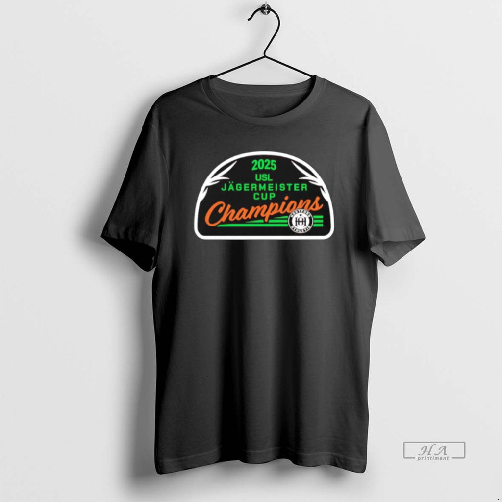 Official Trendy Hartford Athletic 2025 Usl Jagermeister Cup Champions