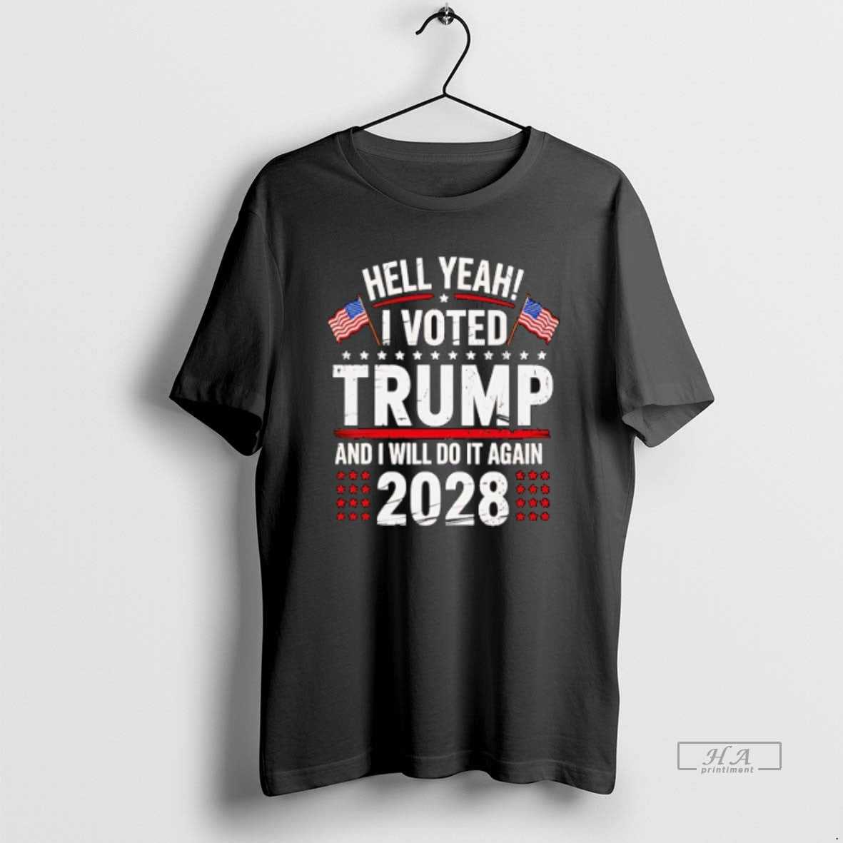 Official Trendy Hell Yeah I Voted Trump And I Will Do It Again Trump 2028
