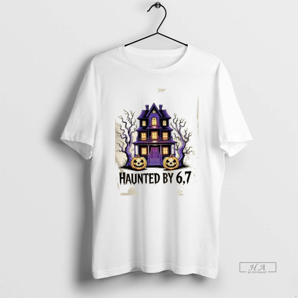 Official Trendy House Haunted By 67 Halloween 6 7 Meme Spooky