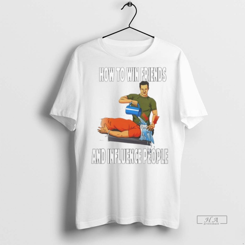 Official Trendy How To Win Friends And Influence People Tee Sweater