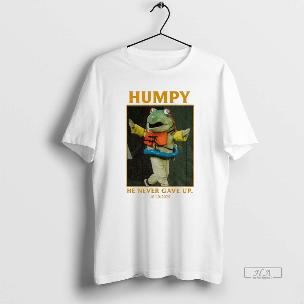 Official Trendy Humpy Salmon Seattle Mariners Mlb Baseball He Never Gave Up 10 10 2025