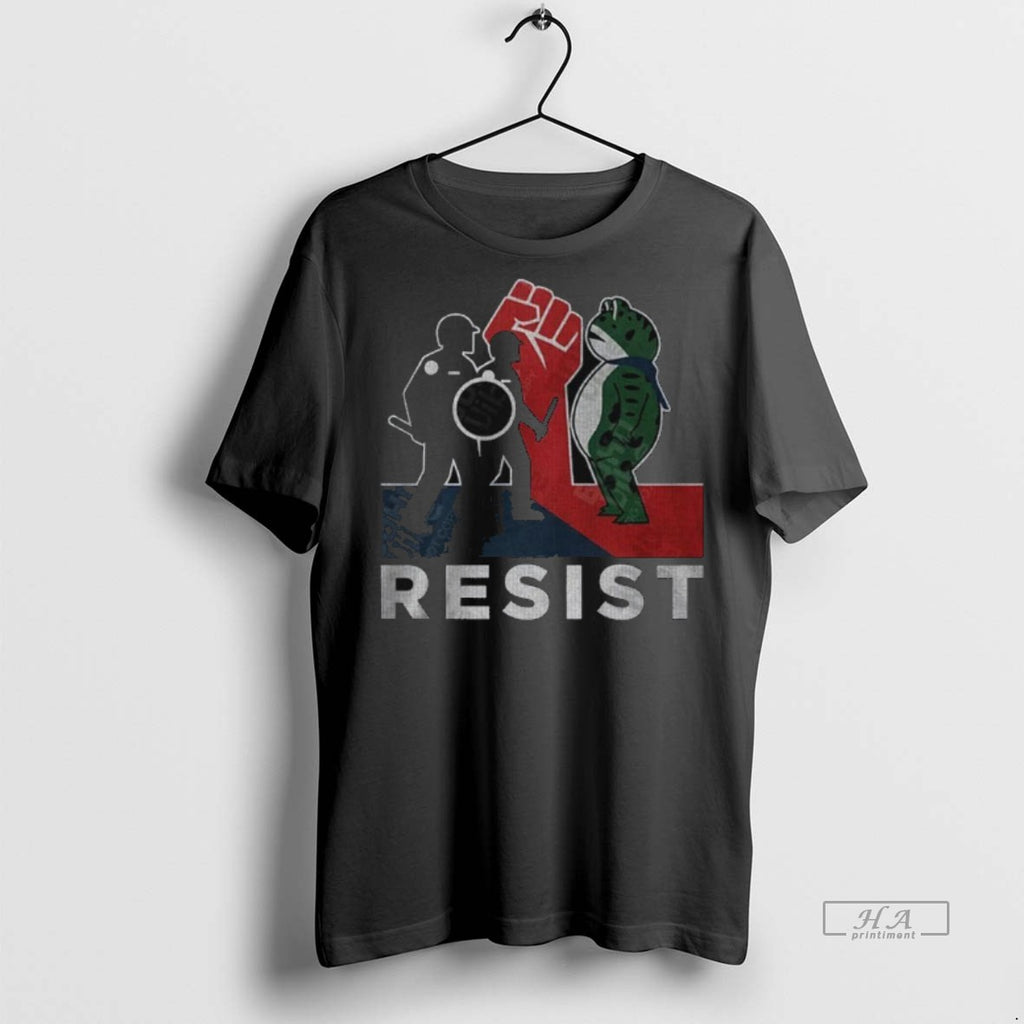 Official Trendy I Stand With Frog Resist Portland Frog Tee Sweater