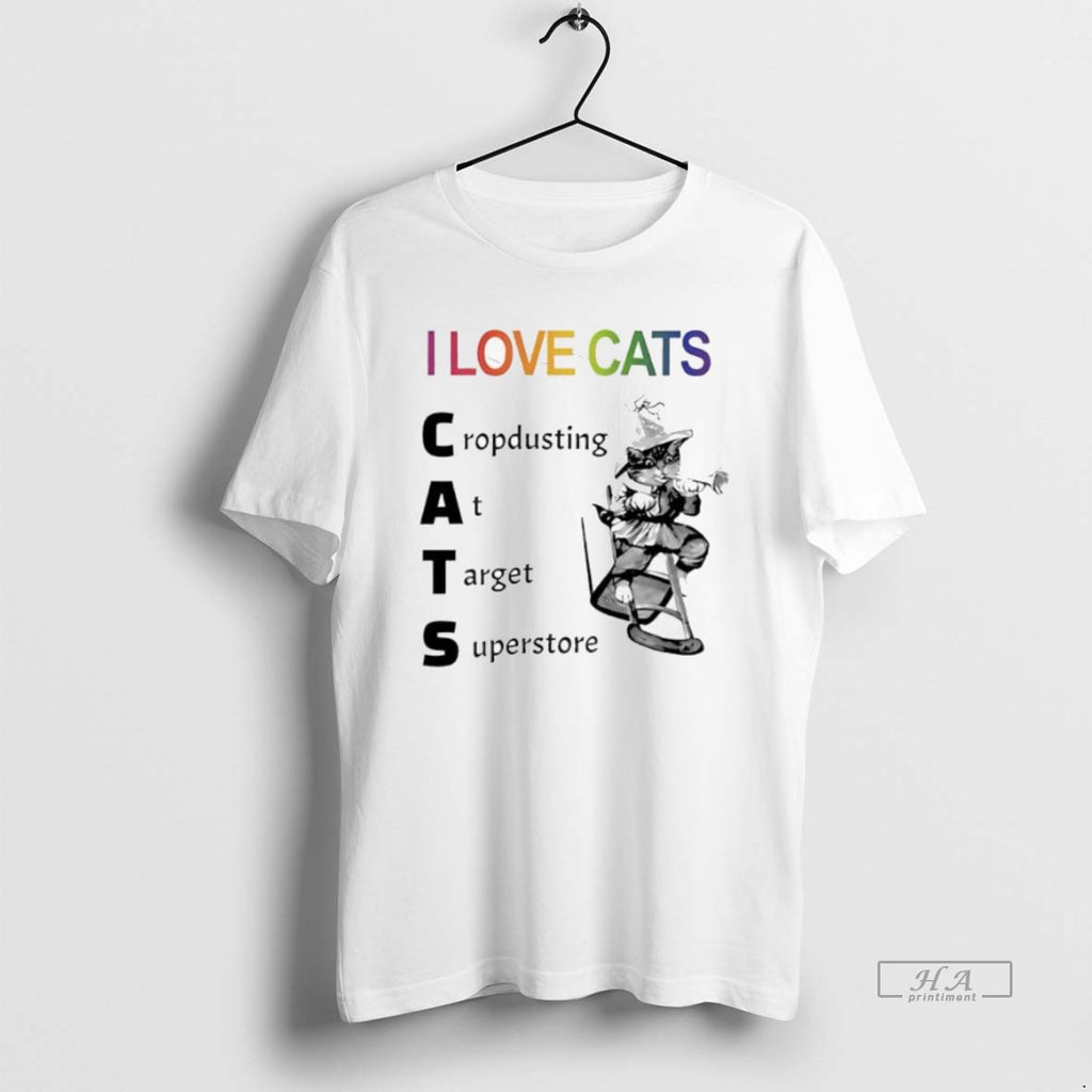 Official Trendy I Love Cats Cropdusting At Target Superstore