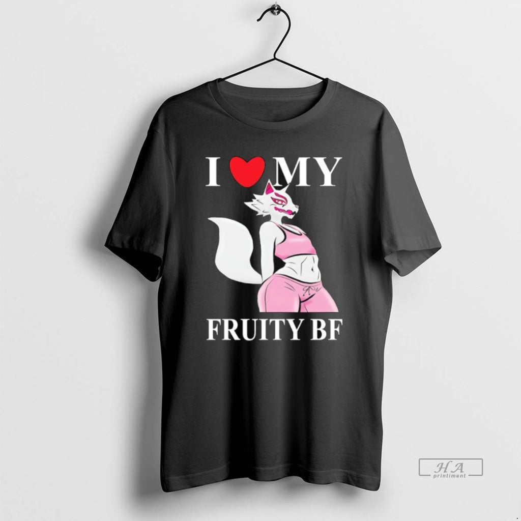 Official Trendy I Love My Fruity Bf Lgbt Fox