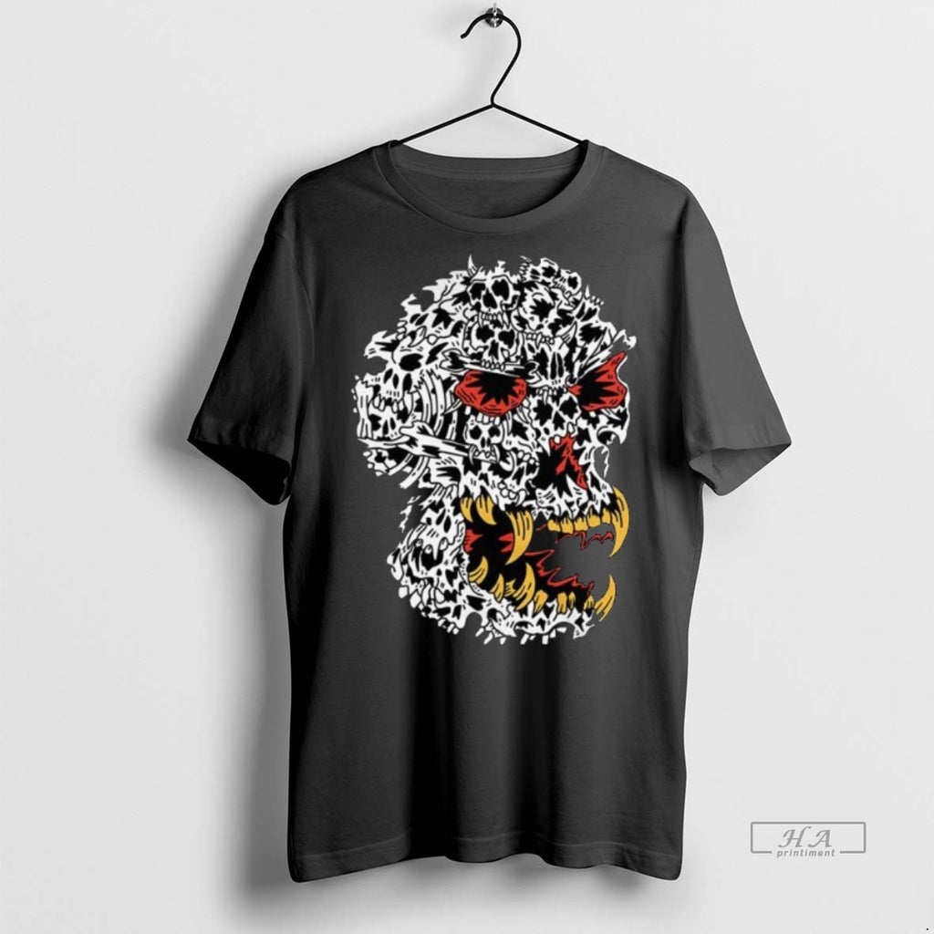 Official Trendy Incendiary Henbo Bones Long Sleve Tee Sweater