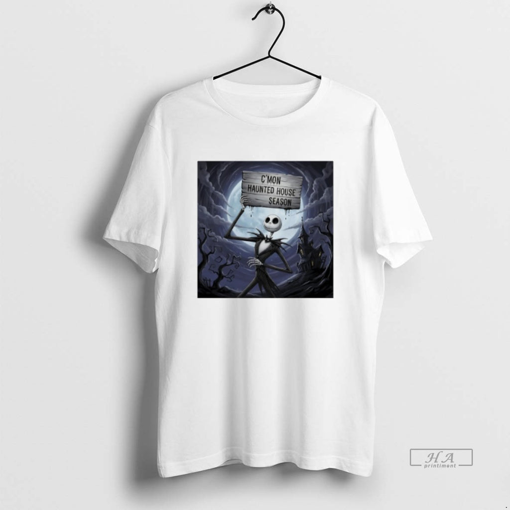 Official Trendy Jack Skellington Cmon Haunted House Season Halloween