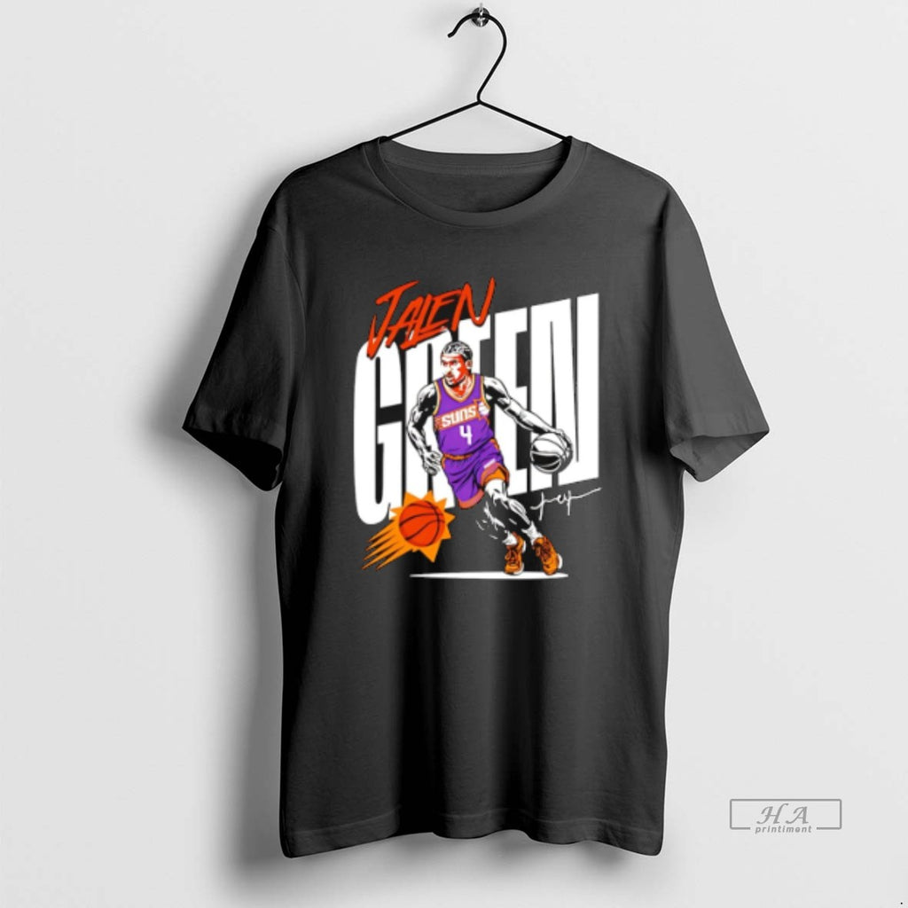Official Trendy Jalen Green Phoenix Suns Vector Signature