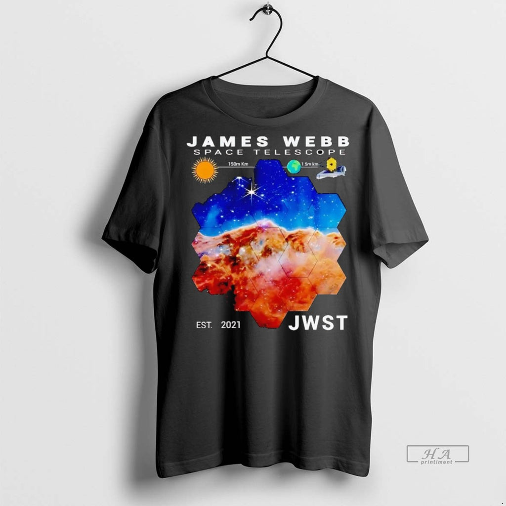 Official Trendy James Webb Space Telescope Est 2021 Jwst Tee Sweater