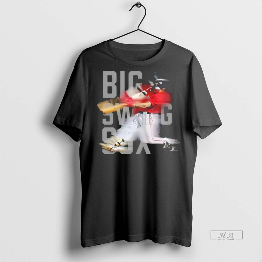 Official Trendy Jarren Duran Big Swing Sox Tee Sweater