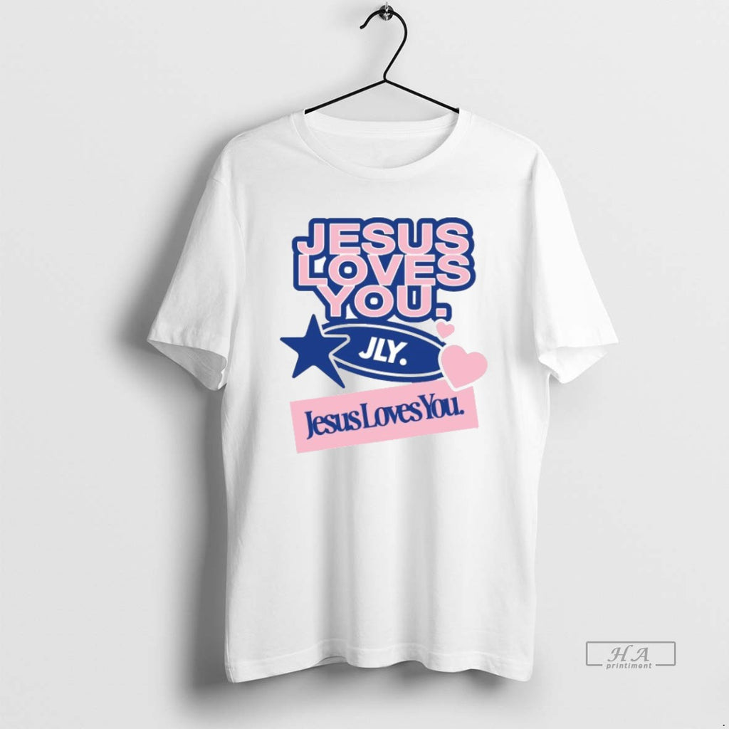 Official Trendy Jesus Loves You Overbranded