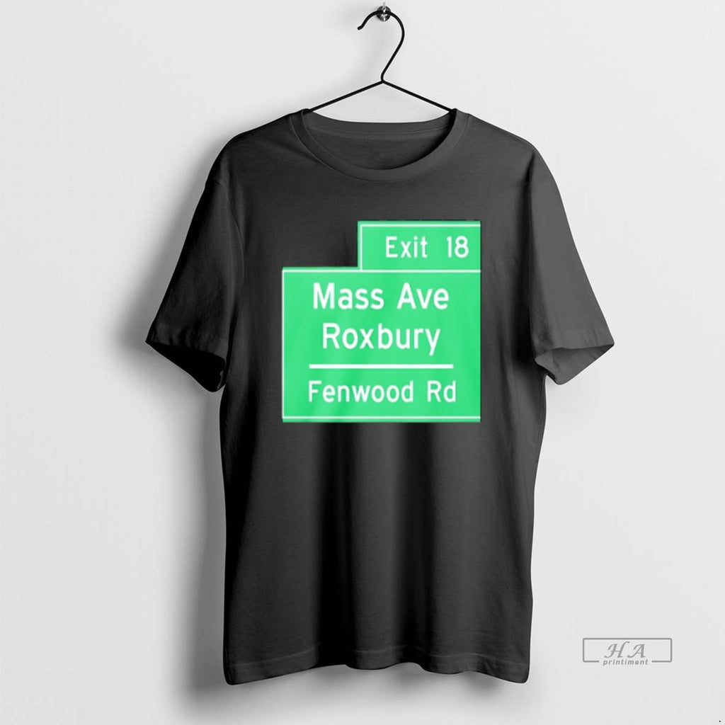 Official Trendy Joe Mazzulla Celtic Wearing Exit 18 Mass Ave Roxbury