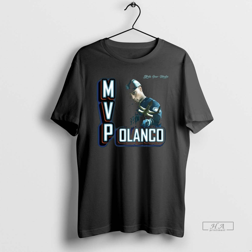 Official Trendy Jorge Polanco M V Polanco Seattle Mariners Mlb Strike Your Media