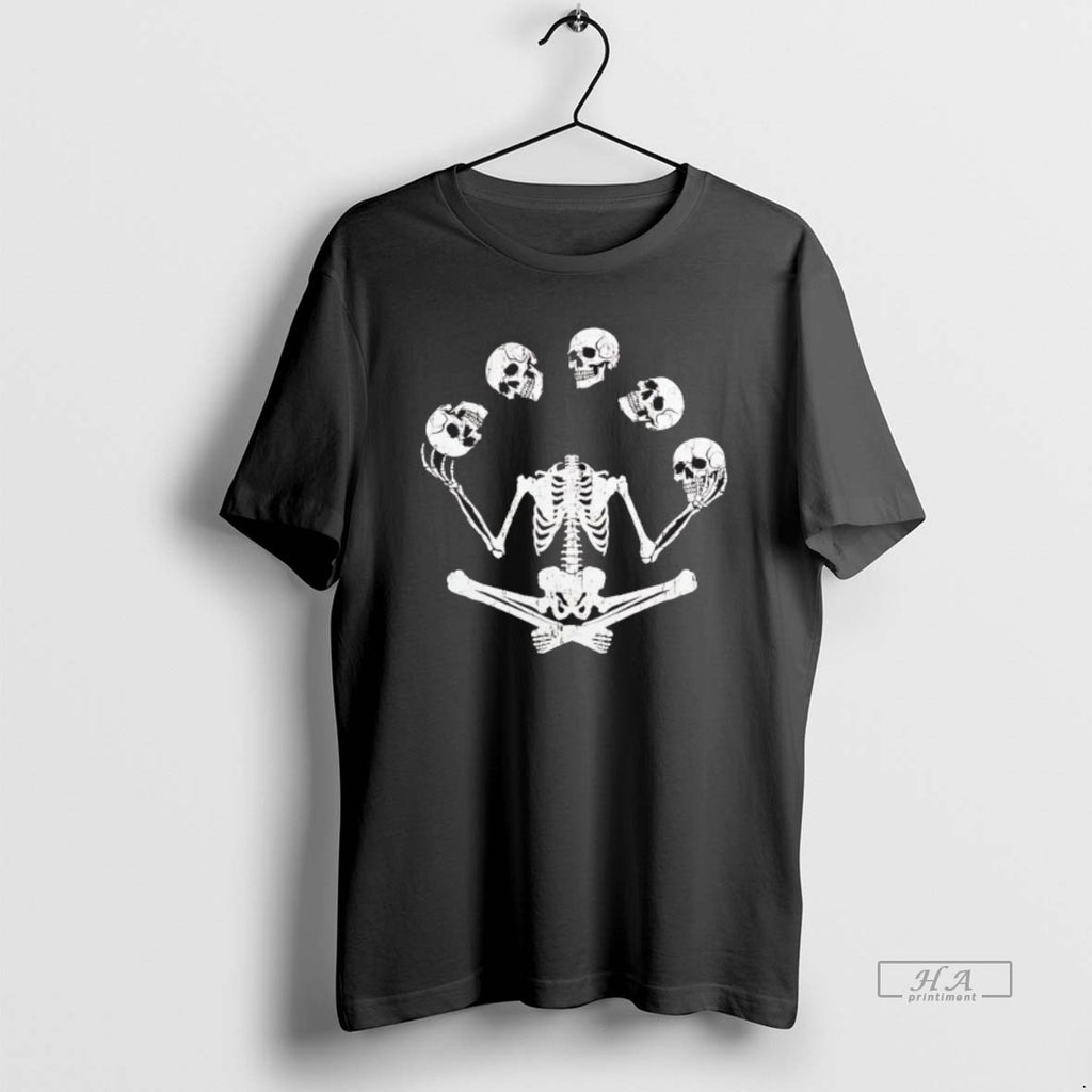 Official Trendy Juggling Skeleton Halloween
