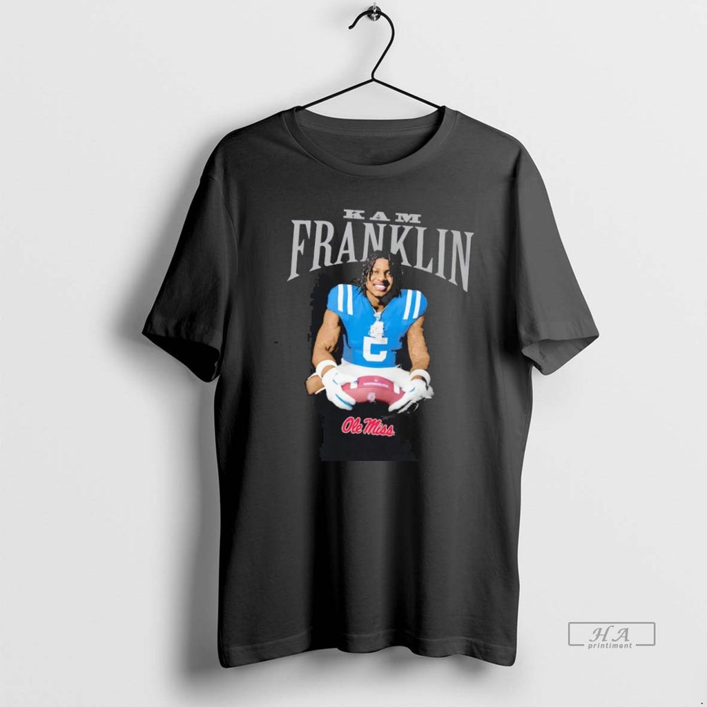 Official Trendy Kam Franklin Portrait Smile Ole Miss