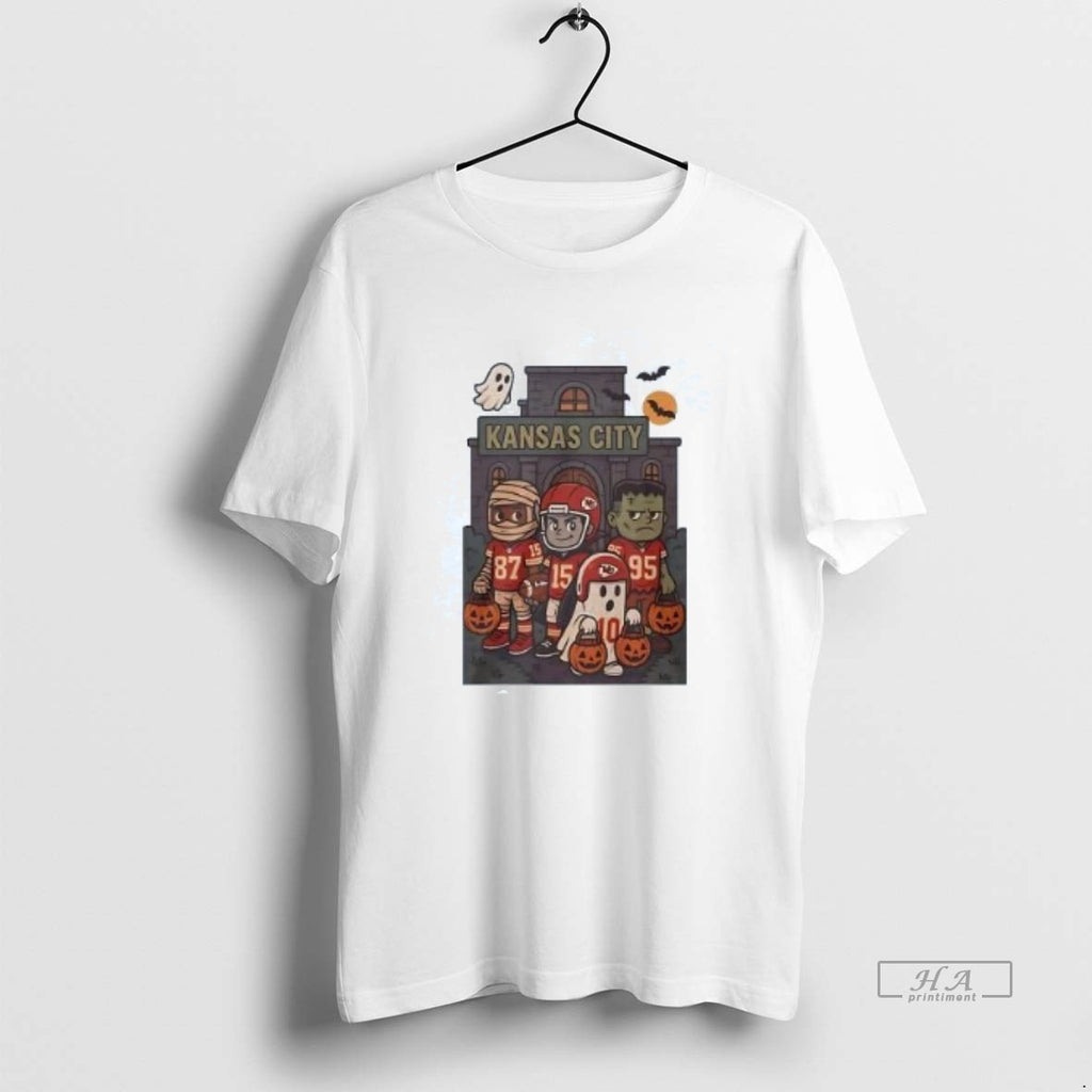 Official Trendy Kansas City Chiefs Monsters Castle Halloween