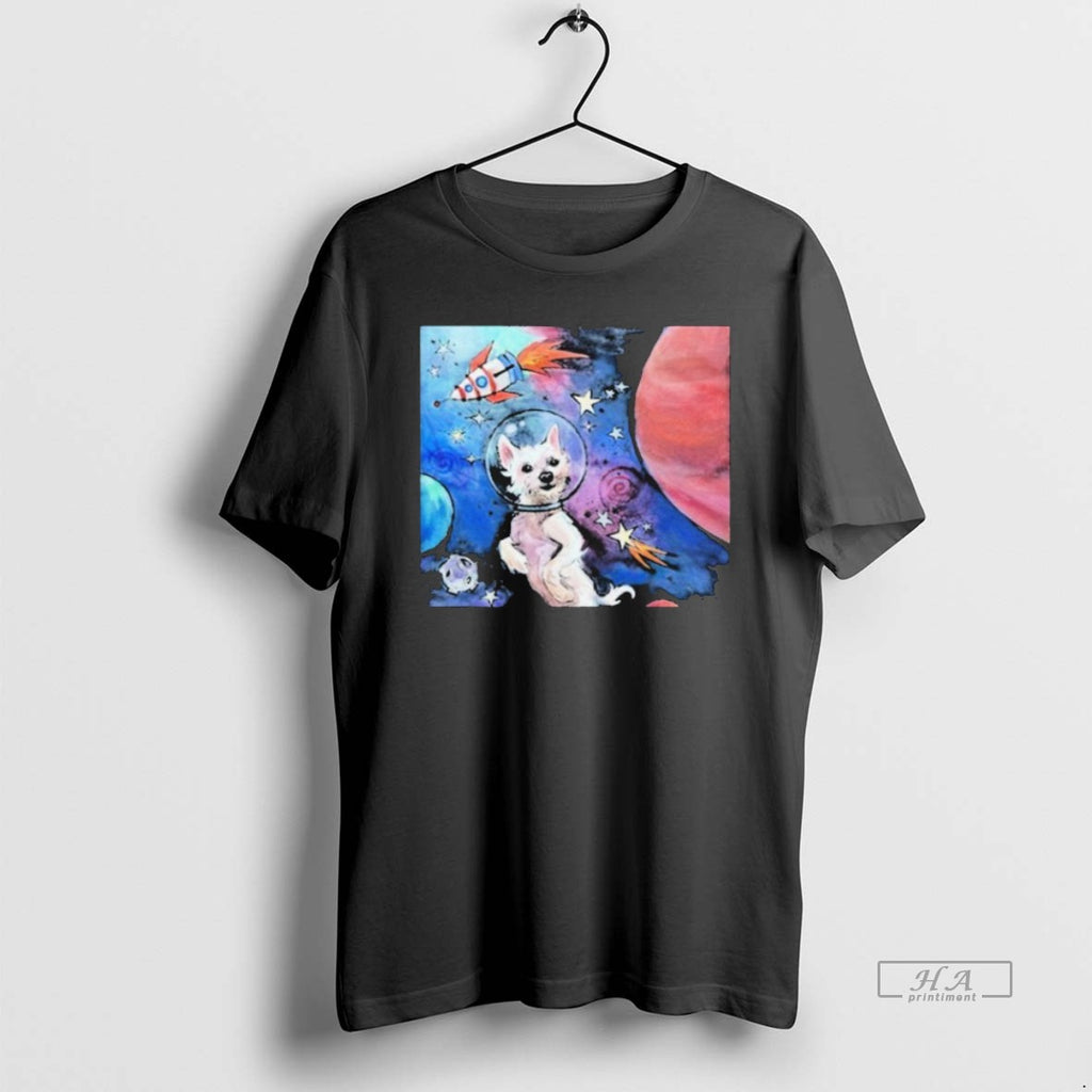 Official Trendy Kara Baldus Bradford In Space Dog
