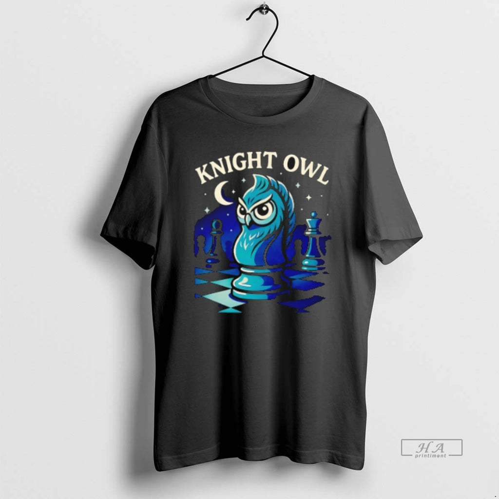 Official Trendy Knight Owl Chess Halloween