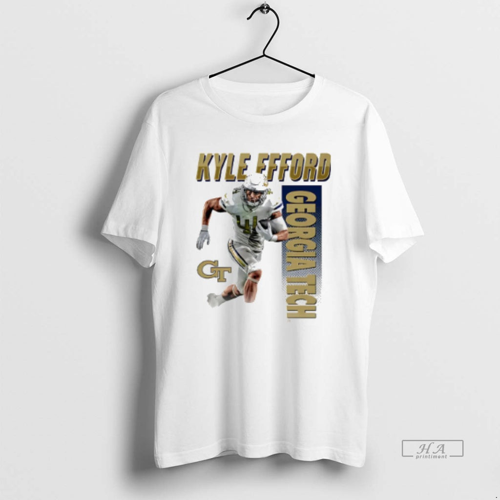 Official Trendy Kyle Efford Georgia Tech Yellow Jackets Graphic