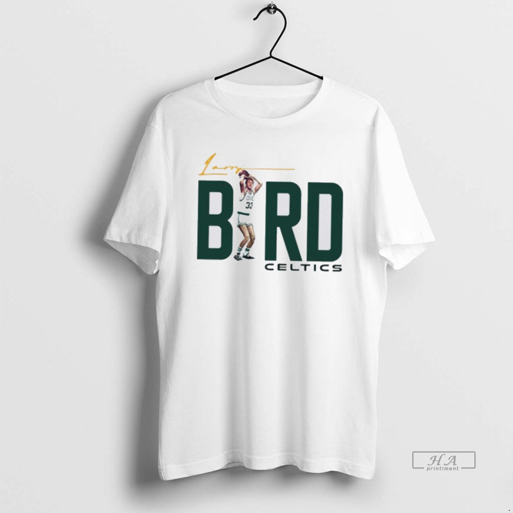 Official Trendy Larry Bird Boston Celtics Nba Graphic