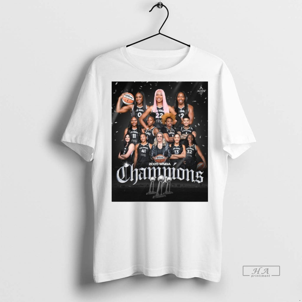 Official Trendy Las Vegas Aces Basketball Are The 2025 Wnba Champions Tee Sweater