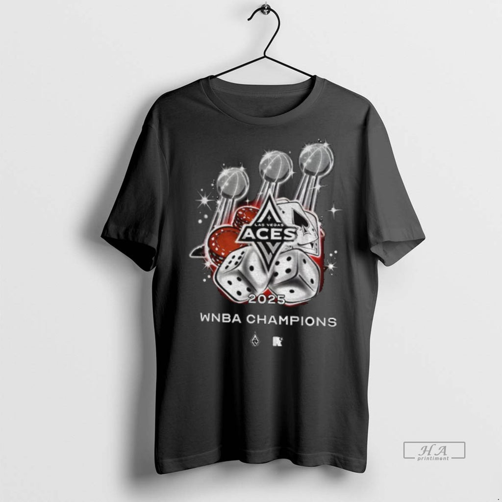 Official Trendy Las Vegas Aces Three Time Wnba Champions 2025 Basketball Logo Tee Sweater