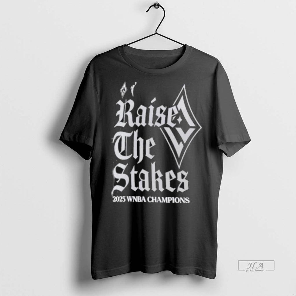 Official Trendy Las Vegas Aces Wnba Finals Champions Raise The Stakes Tee Sweater