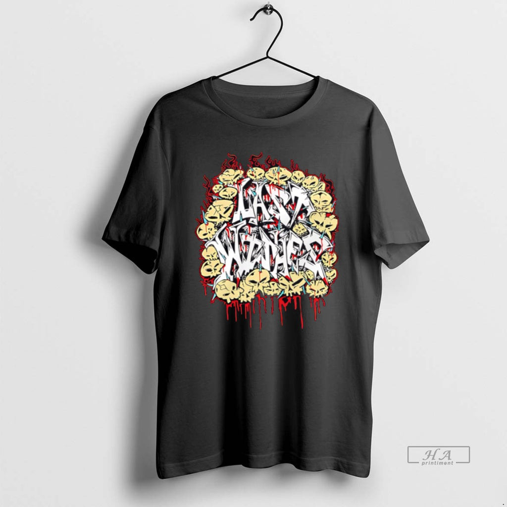 Official Trendy Last Wishes Skull Graffiti