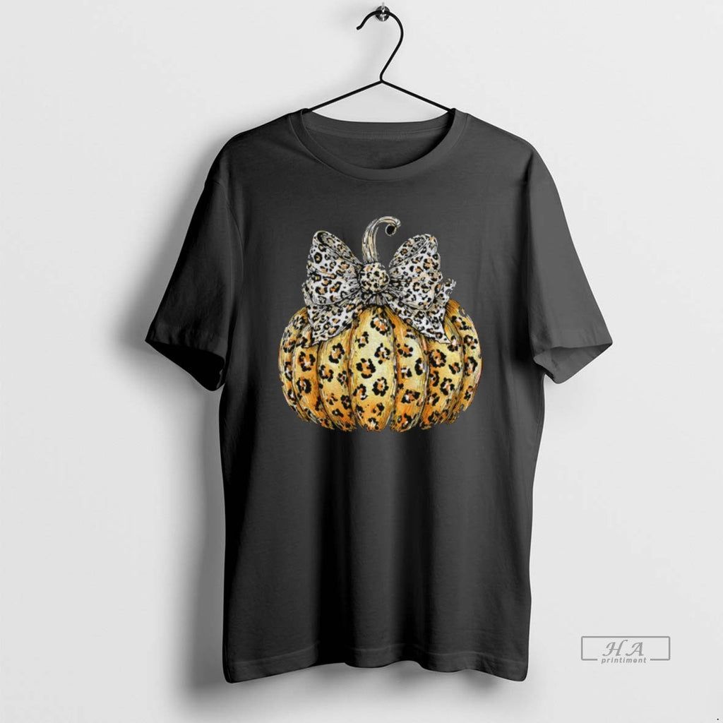 Official Trendy Leopard Pumpkin Preppy Ghost Boo Spooky Coquette Halloween