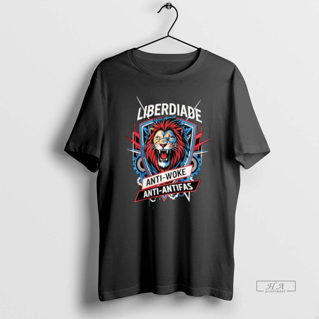 Official Trendy Lion Liberdiage Anti Woke Anti Antifas