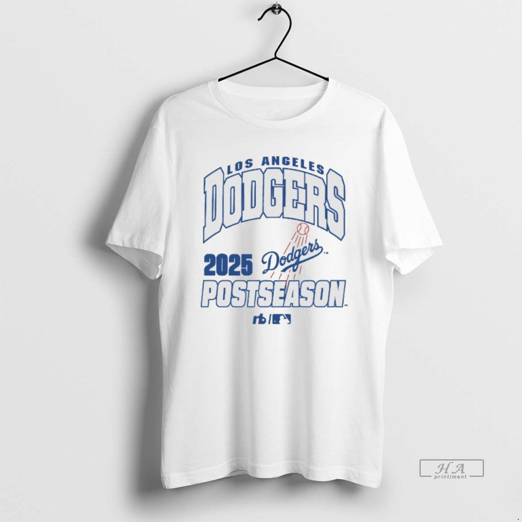 Official Trendy Los Angeles Dodgers Baseball 2025 Mlb Postseason Graphic