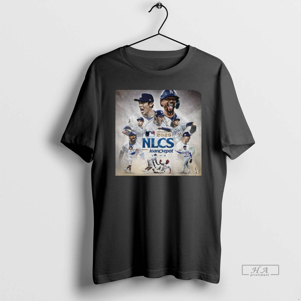 Official Trendy Los Angeles Dodgers Mlb Baseball Nlcs 2025 Graphic