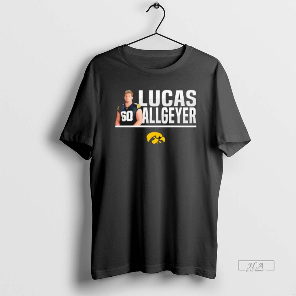 Official Trendy Lucas Allgeyer Iowa Hawkeyes Illustrated