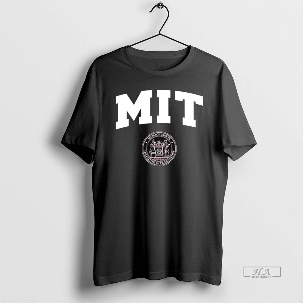 Official Trendy Mit University Massachusetts Nstitute Of Technology Logo