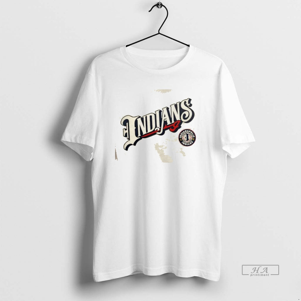 Official Trendy Mlb Indianapolis Indians Logo 2 Sided